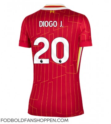 Liverpool Diogo Jota #20 Hjemmebanetrøje Dame 2024-25 Kortærmet
